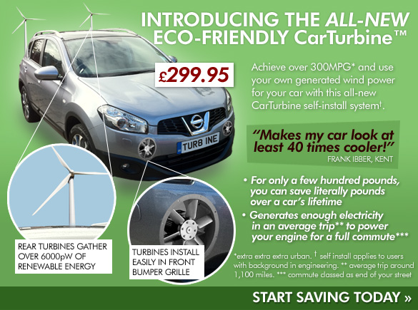 Introducing the new CarTurbine