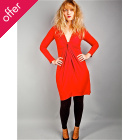Agnes Knot Front Bamboo Dress
