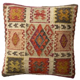 Narayan Handloom Kilim Cushion Cover - 50 x 50cm