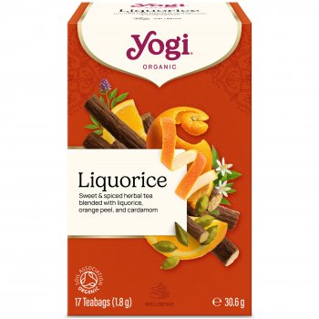 Yogi Organic Licorice Tea - 17 Bags