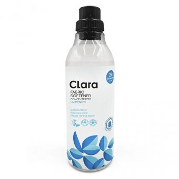 Clara Concentrated Fabric Softener Unscented - 1L