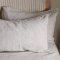 Borba Hemp & Cotton Housewife Pillowcases - Espresso - Set of 2