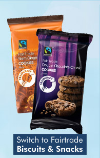 Switch to Fairtrade Biscuits & Snacks