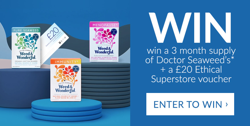 Competition - Win A 3 Month Supply Of Doctor Seaweed's + A £20 Ethical Superstore Voucher*