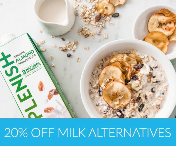 20% Off Milk Alternatives*