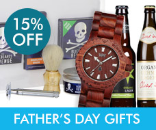 15% off Father's Day Gifts