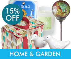 15% off Home & Garden