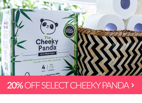 20% Off Select Cheeky Panda - Expires 23:59 30 June 2022