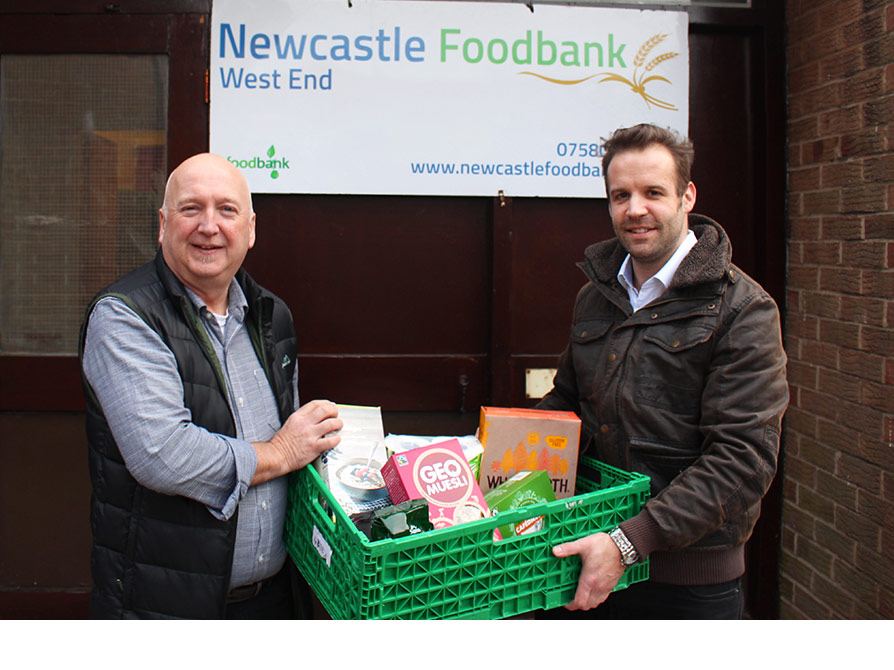 Ethical Superstore at Newcastle West End Foodbank