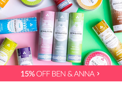 15% Off Ben & Anna
