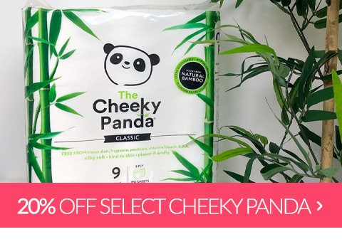 *20% Off Select Cheeky Panda