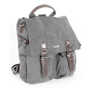 Hemp Rucksack Shoulder Bag - Grey
