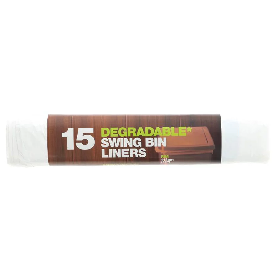 15 Degradable Swing Bin Liners - Ethical Superstore