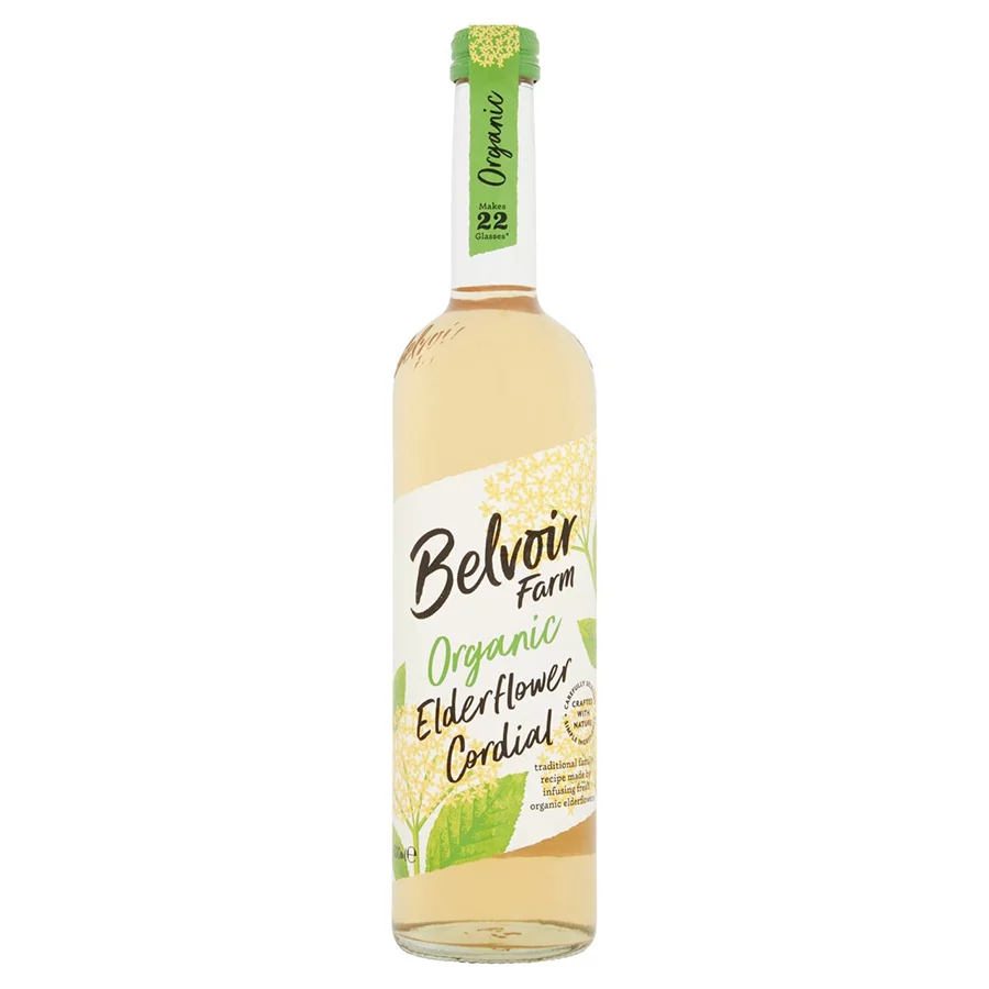 Belvoir Organic Elderflower Cordial - 500ml - Belvoir