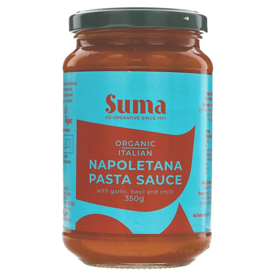 Suma Organic Napoletana Sauce 350g Suma Wholefoods