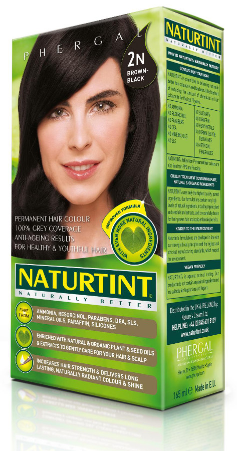 Naturtint 2n Brown Black Permanent Hair Dye