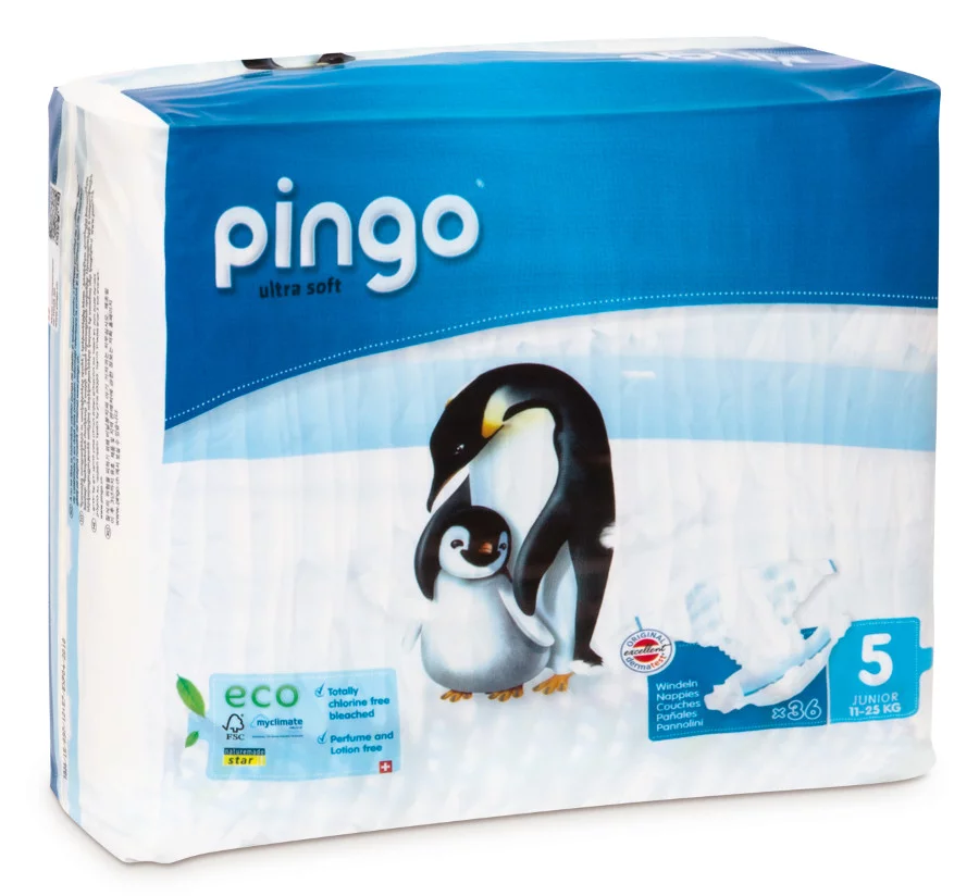 Pingo Pack 6x 28 Culottes d'apprentissage Junior Taille 5