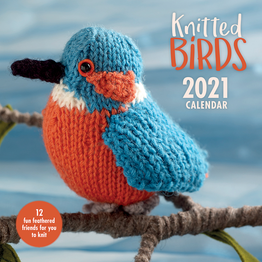 Knitted Birds' 2021 Wall Calendar RSPB