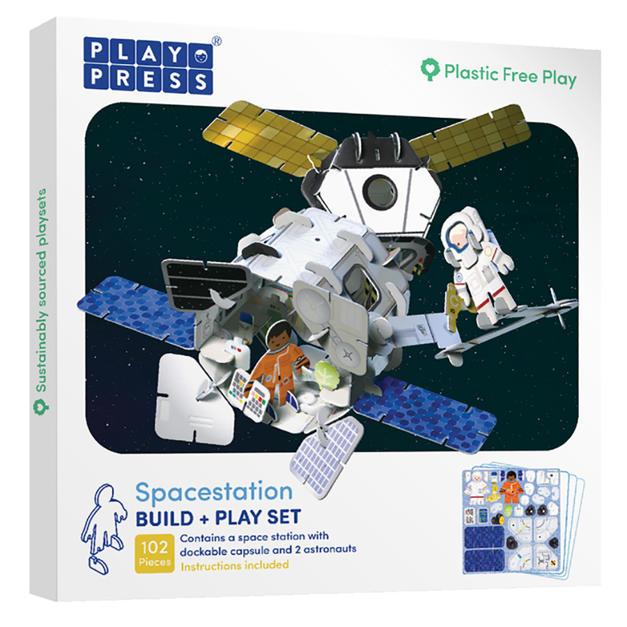 Space Station Build and Play Set 