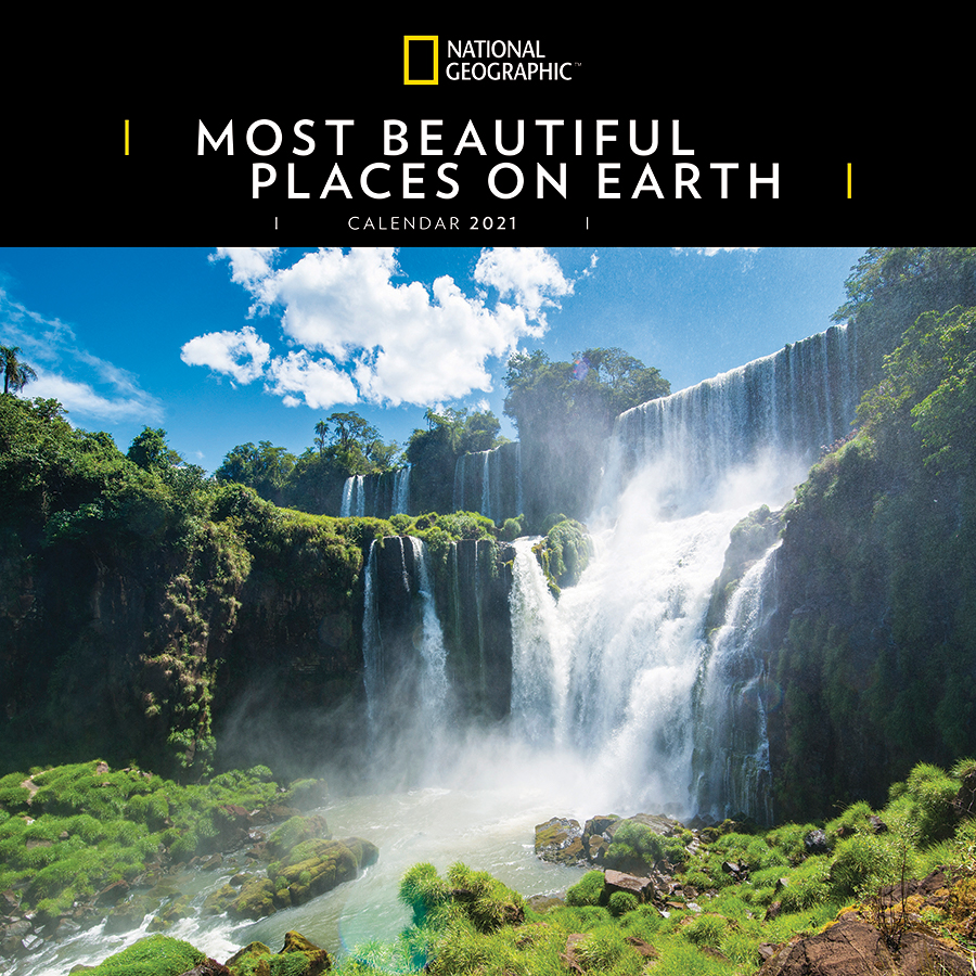 National Geographic Most Beautiful Places On Earth 2021 Wall Calendar