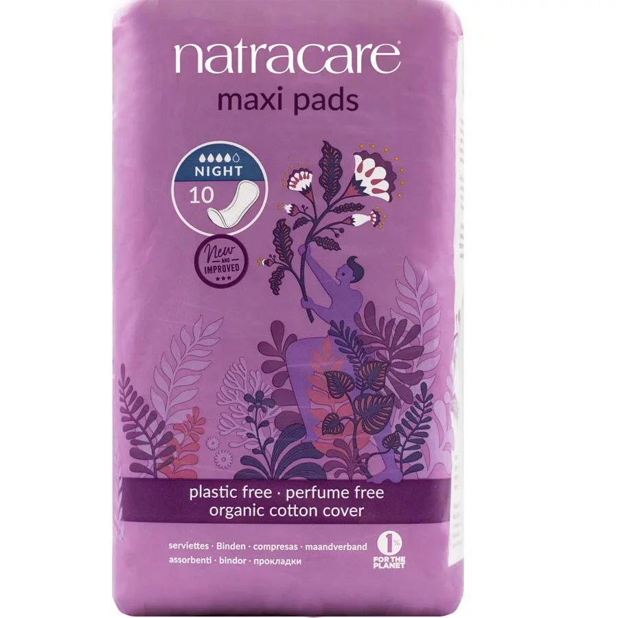 Natracare Slim Fitting Ultra Pads with Wings, Regular, Made with Certified  Organic Cotton, Ecologically Certified Cellulose Pulp and Plant Starch (1