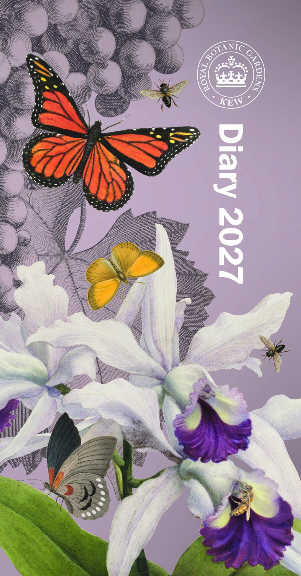 Royal Botanic Gardens Kew 2027 Slim Deluxe Diary