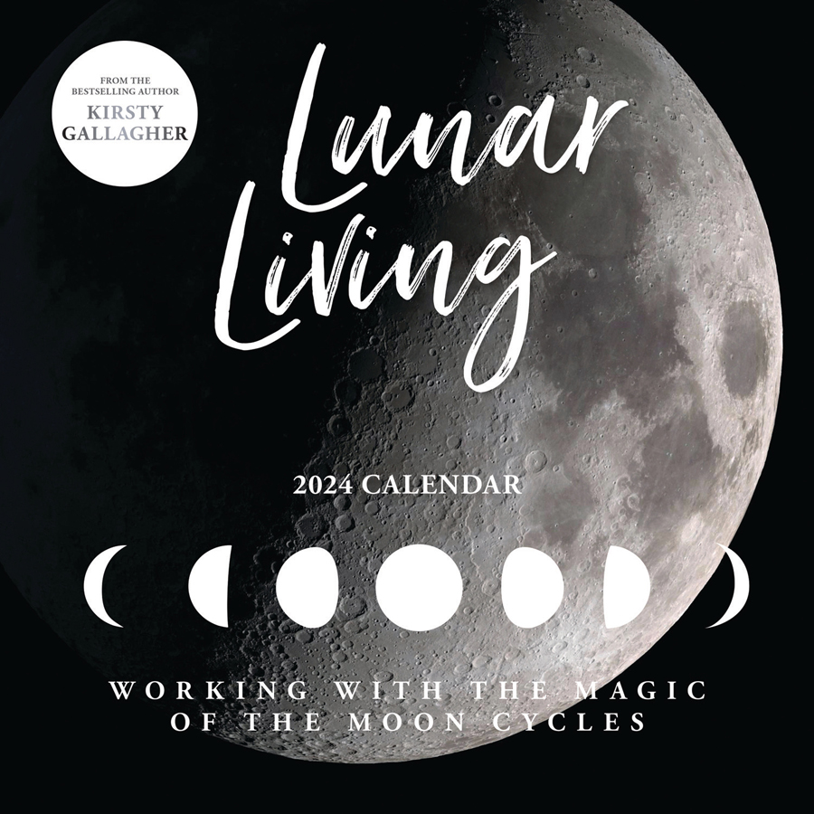 Lunar Living 2024 Wall Calendar Natural Collection Select