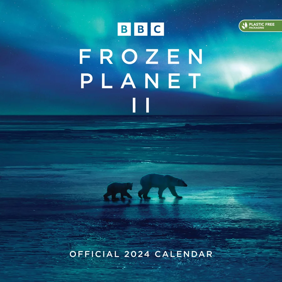 BBC Earth Green Planet 2024 Wall Calendar - BBC