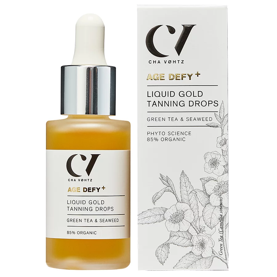 Green People Age Defy+ by Cha Vøhtz Liquid Gold Tanning Drops