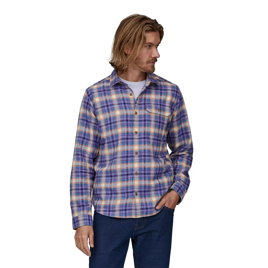 Patagonia Lightweight Fjord Flannel Shirt - Perennial Purple