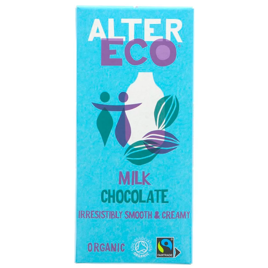 Alter Eco Organic Fair Trade Vegan Chocolate Bar (7 varieties)