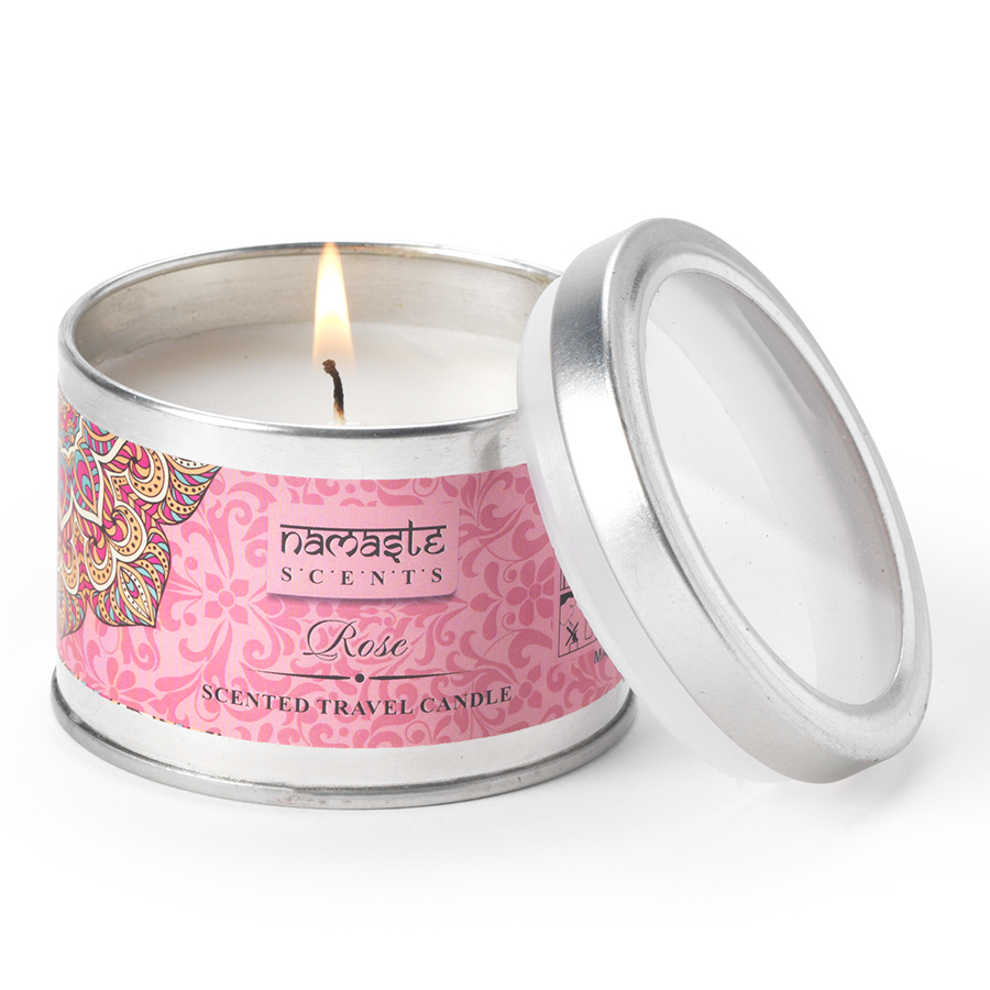 Karma Scents Candle - Rose - Natural Collection Select