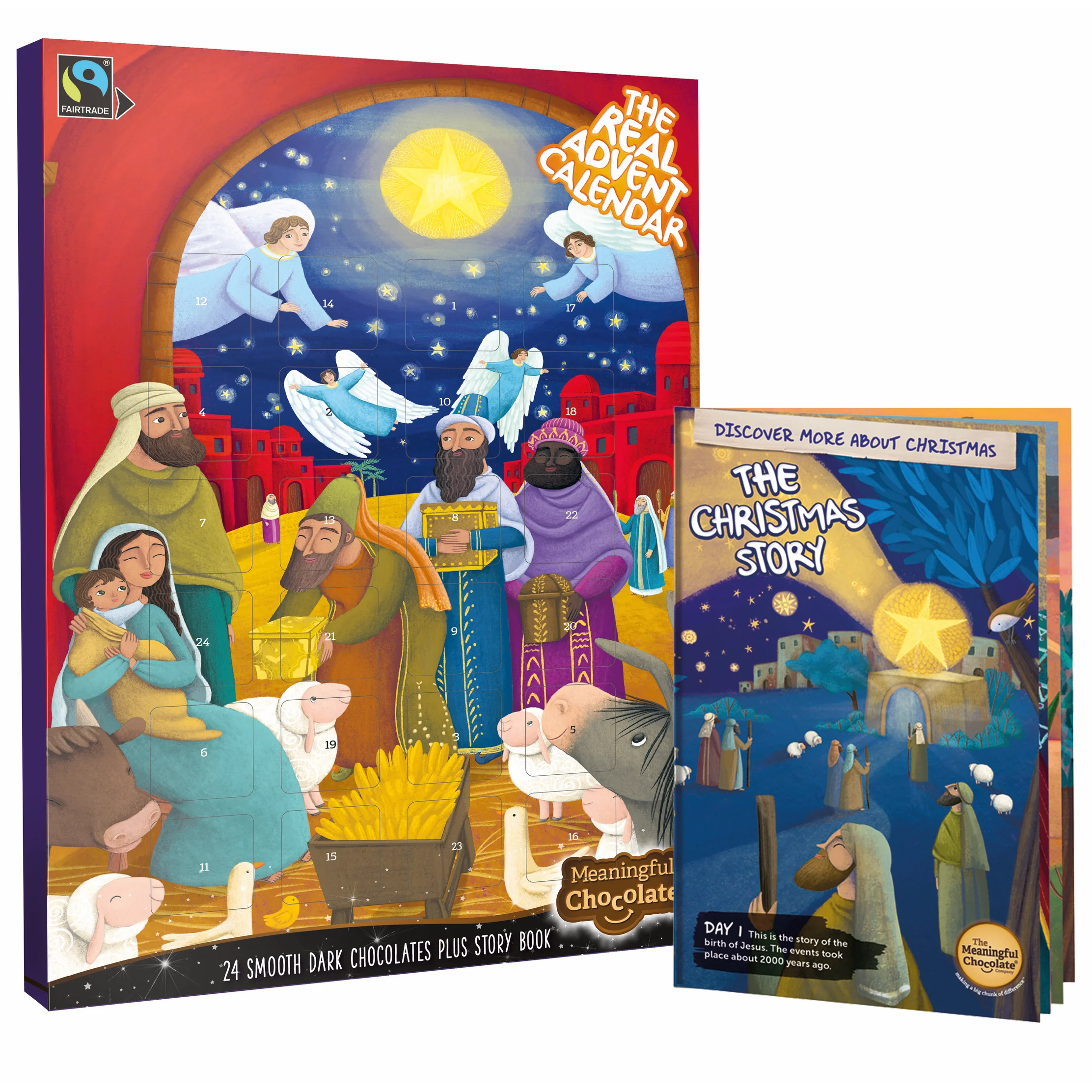 The Real Advent Calendar - Dark Chocolate - 85g