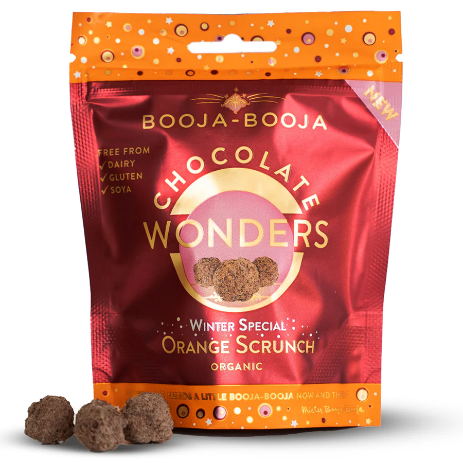 Booja Booja Winter Special Orange Scrunch Chocolate Wonders - 65g
