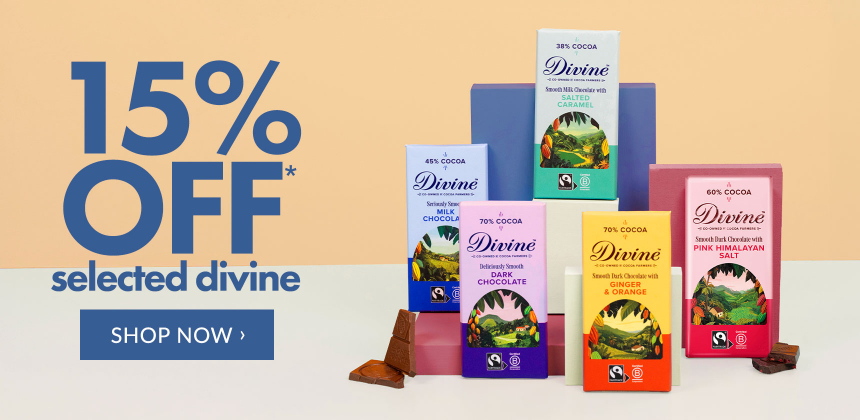 15% Off Selected Divine*