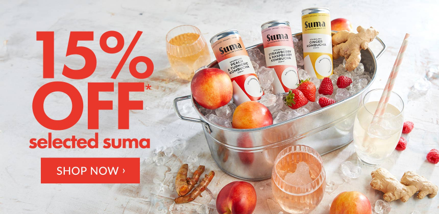 15% Off Selected Suma*