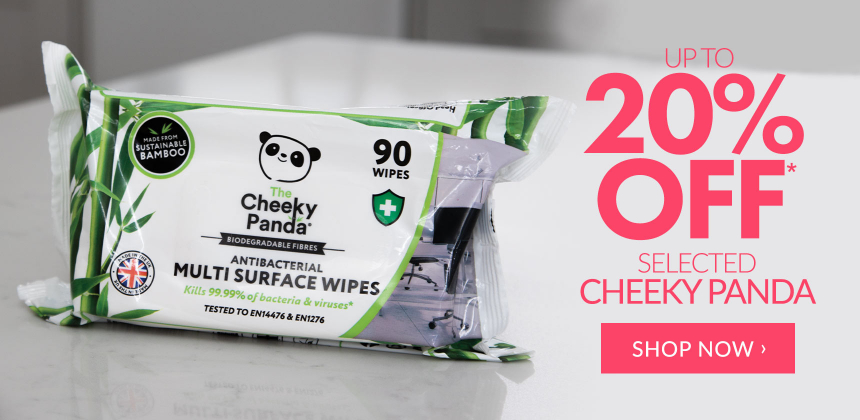 Up To 20% Off Cheeky Panda*