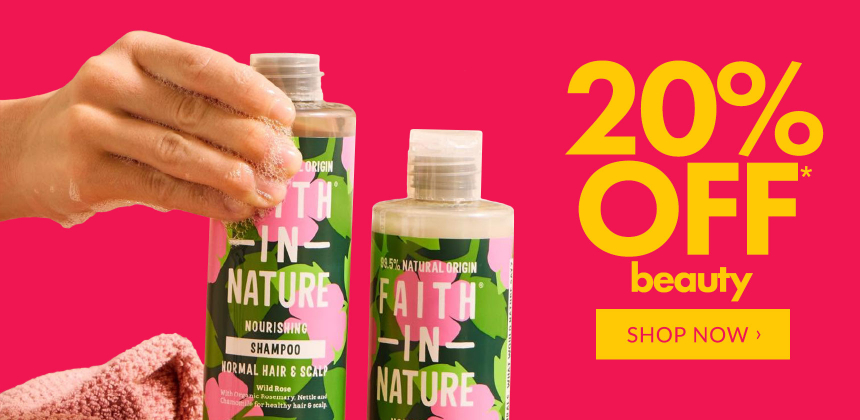 20% Off Beauty & Wellbeing*