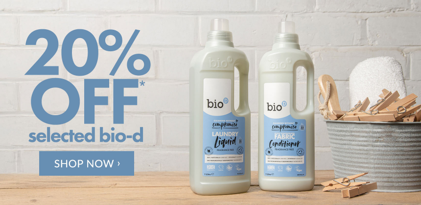 20% Off Selected Bio-D*
