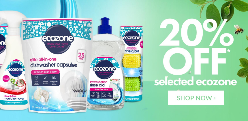 20% Off Selected Ecozone*