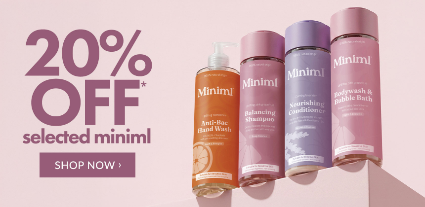 20% Off Selected Miniml*