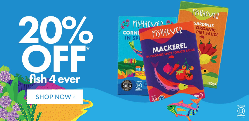 20% Off Fish 4 Ever*