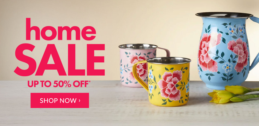 Home Sale: Up To 50% Off*