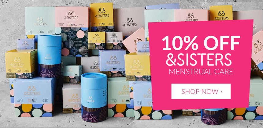 10% Off &Sisters Menstrual Care*