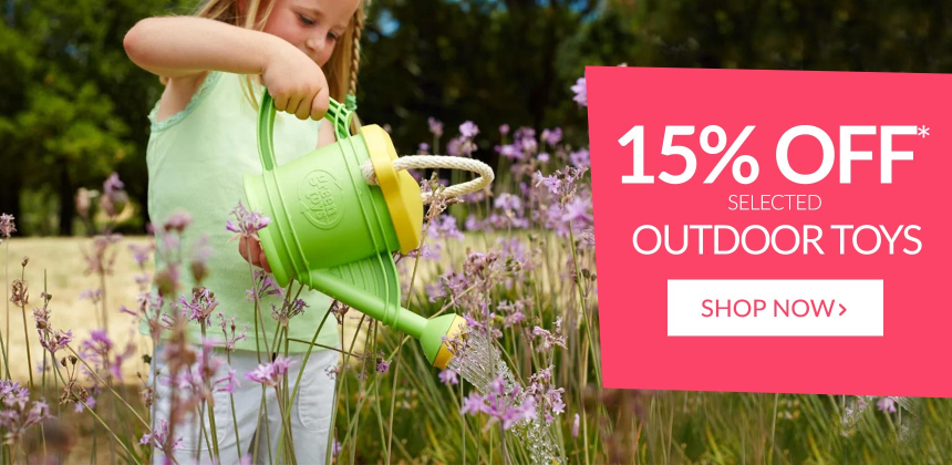 *15% off selected outdoor toys