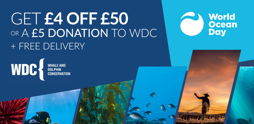 £4 off £50 or A £5 Donation to WDC