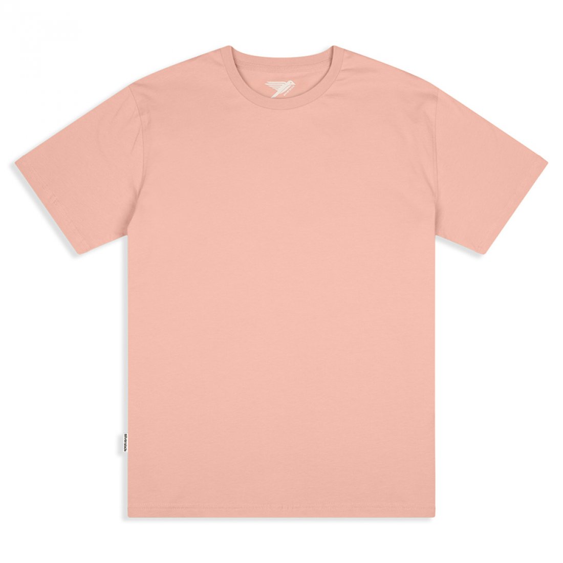 Men's Plain T-Shirt - Antique Pink - Silverstick