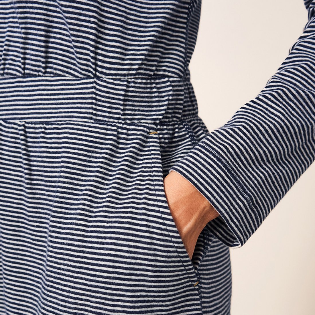 EX WHITE STUFF Navy Bea Fairtrade Dress in Sizes 10, 12, 14, 16, 18, 20 RRP £59