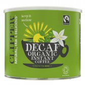 Clipper Fairtrade & Organic Medium Roast Decaf Instant Coffee - 500g