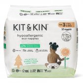 Kit & Kin Disposable Nappies - Maxi Size 3 - Pack of 32